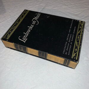 Stein and Day Landowska on Music Book One Size Black Gold